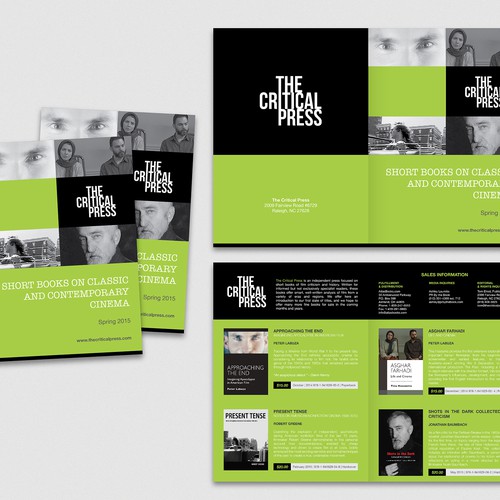 Create a brochure for an independent book publisher Design by Rochelledesign