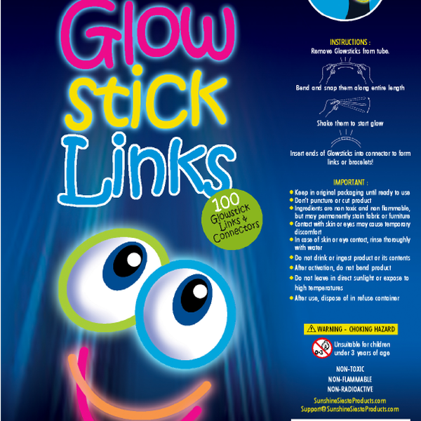 Design an EyeCatching Label for Glowstick Product