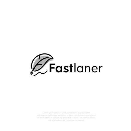 Logo + Brand for Fastlaner™ Design by BOJ Creative