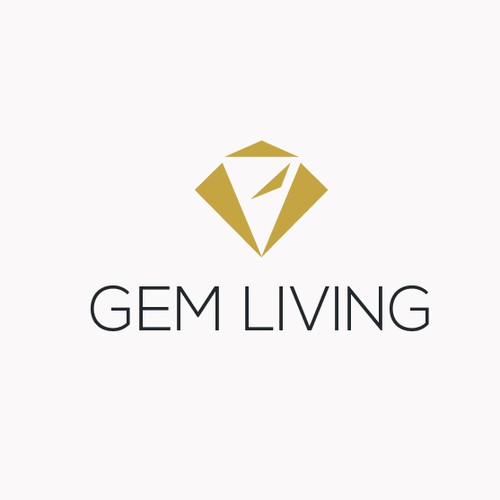 Geometrical, minimalist, modern brand design for Gem Living Design by SM8