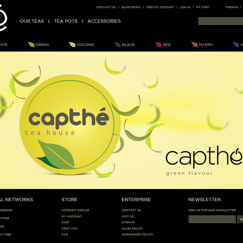 Proposta di design per un contest della categoria Design di sito web realizzata da tündérke