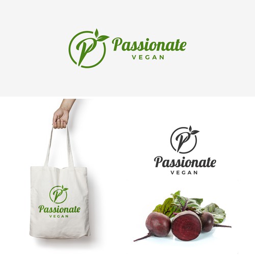 Diseño de I need a logo design for my brand "Passionate Vegan" de Anut Bigger