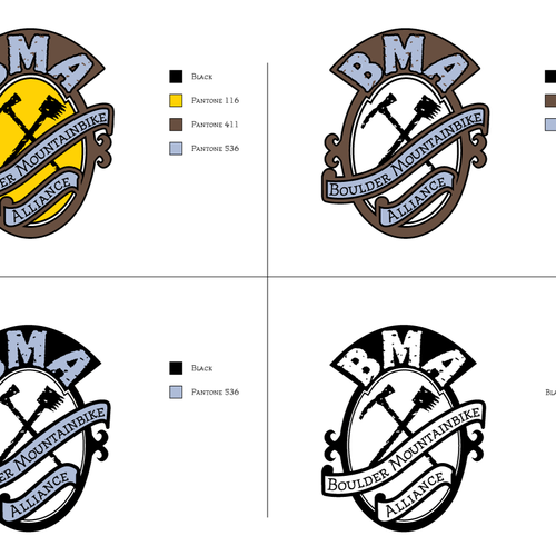 the great Boulder Mountainbike Alliance logo design project! Design von bells