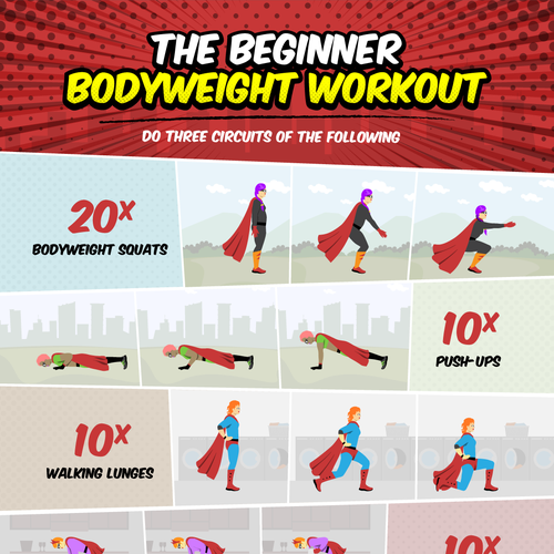 Beginner bodyweight workout nerd fitness sale