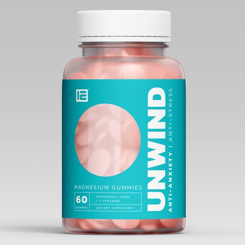 Trendy Supplement Brand Label Design Design by MKaufhold