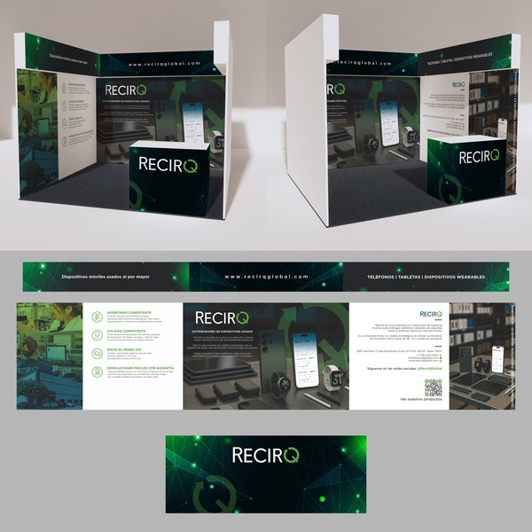 RECIRQ Exhibition Booth & Trade Show Graphics Design