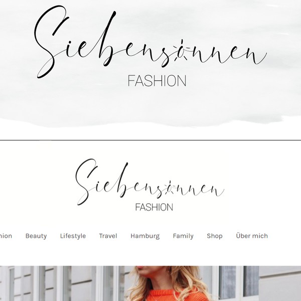 Logoentwurf für einen Modeblog