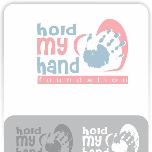logo for Hold My Hand Foundation Design by fire.design