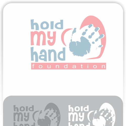 logo for Hold My Hand Foundation Réalisé par fire.design