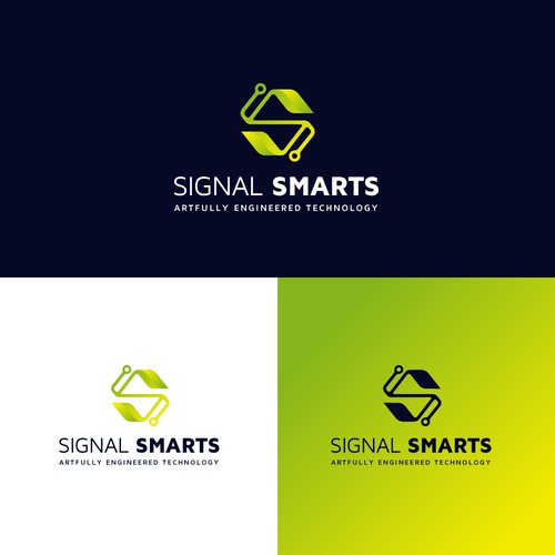 Design Design a Modern, Geometric Logo for Signal Smarts: We are Network and Wireless Technology Artists!! di cs_branding