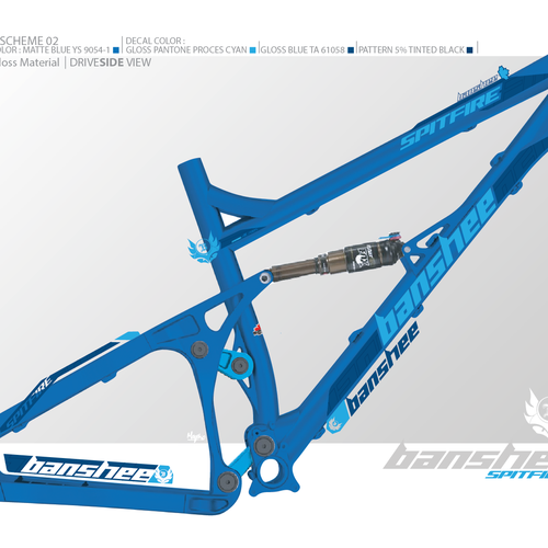 Banshee spitfire frame deals