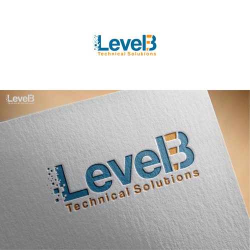 Create a clever logo for Level B, a Technology Solutions company.-ontwerp door RiyanDesigns