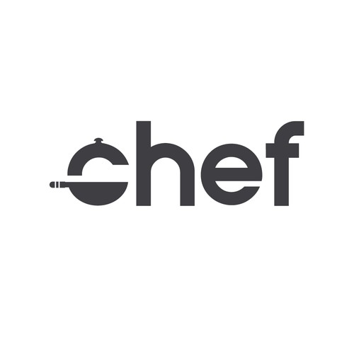 "CHEF": Food & Cooking Social Media Logo Design by Irialys