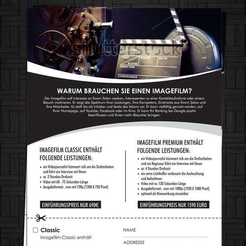 Postcard, flyer or print contest entry by FuturisticBug