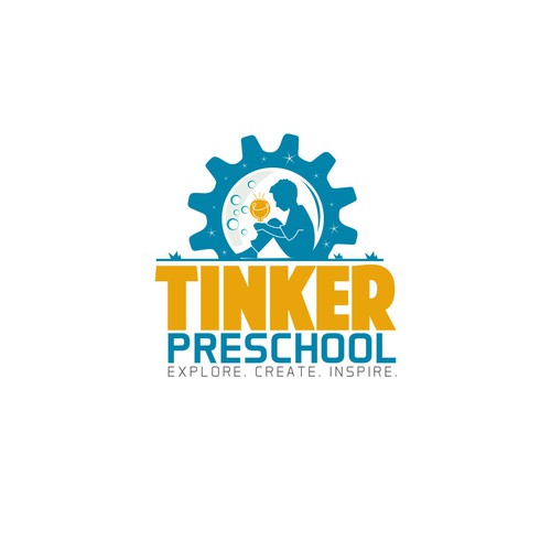 Logo for "tinker preschool" - creative, simple & fun designs wanted!! Design by susy cute