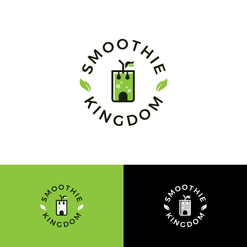 Logo for New Restaurant: Smoothie Kingdom Design by RstevenM