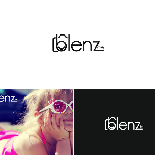 photography logo blenz.de Design by cv design