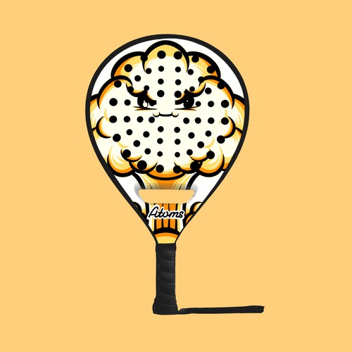 Padel Racket Design Competition. Design by namanama