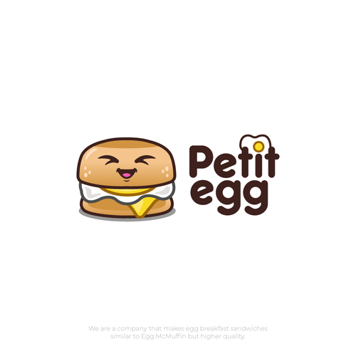 Fun and simple yet Classy logo for a Breakfast Sandwich company Design by Luel