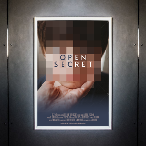 Design a poster for the documentary Open Secret Design by CreamCreative