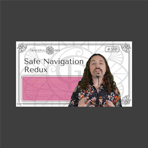 Video (YouTube etc.) Thumbnail Template for Software Development Screencast Episodes Design by ghandy ginanjar