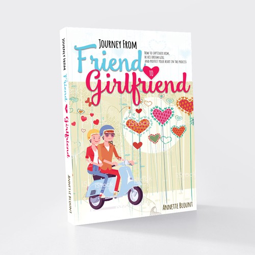 Design a book cover that is fun and playful to help single women experience love beyond friendship Ontwerp door elQue.design