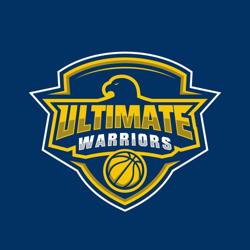 Basketball Logo for Ultimate Warriors - Your Winning Logo Featured on Major Sports Network Design by Orn DESIGN