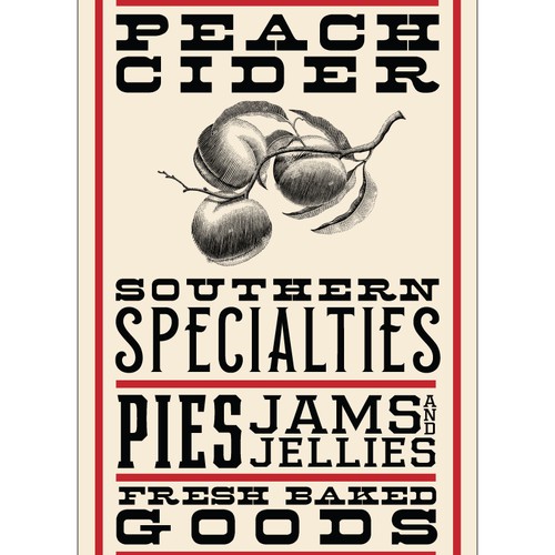 Vintage Country Store Sign for Famous Location Design by PurdyLogo™