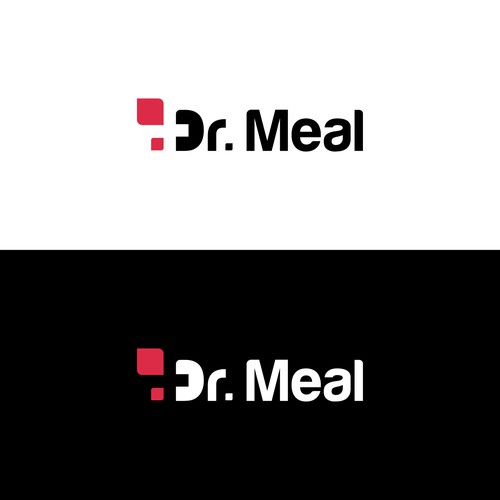 Meal Replacement Powder - Dr. Meal Logo Diseño de NM17