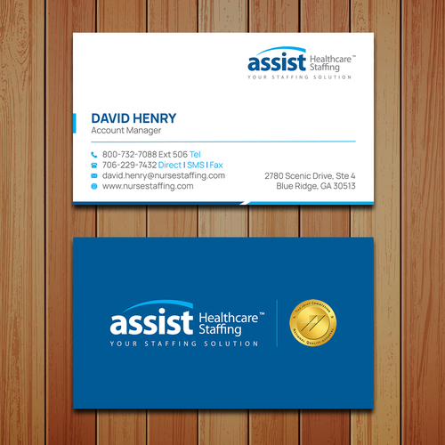 Business Card Design Design by boniamin