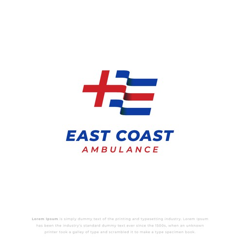 East Coast Ambulance Logo Design réalisé par CreativeJAC