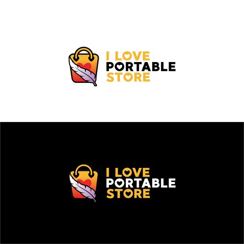 Powerful logo to launch our new brand of portable products! Design by de____er