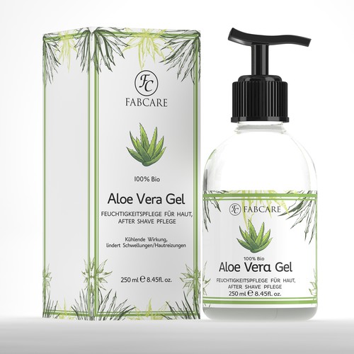 Label Design for Aloe Vera Lotion Design by P.D.S.