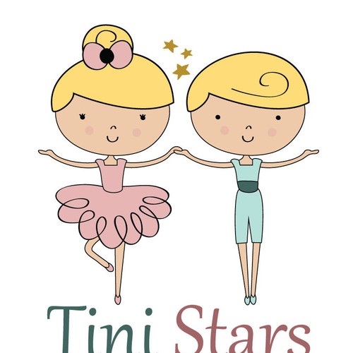 Create a logo for: MSJ Tini Stars Design por Jovaana