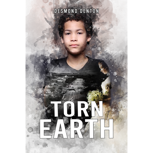 Dramatic book poster for an epic historical inspired earthquake tale (1969 TULBAGH SOUTH AFRICA) Design by H-Izz Design