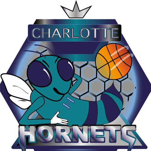 Community Contest: Create a logo for the revamped Charlotte Hornets! Design by GM Proper