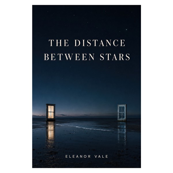 The Distance Between Stars Literary Fiction Book Cover