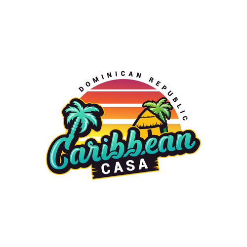 Airbnb logo, Caribbean location! Design by >>Jelena<<