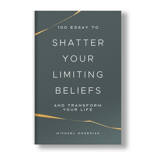looking for a minimalist cover design, where elegant typography and subtle imagery take centre stage Design von crarief