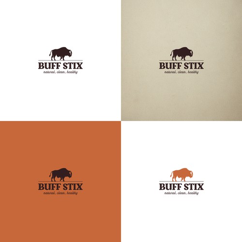 Buff Stix...Lean, Delicious, Buffalo Strong. Design by knight brands™