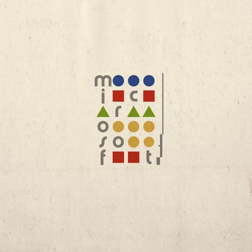 Community Contest | Reimagine a famous logo in Bauhaus style Design by · · mitsi · ·