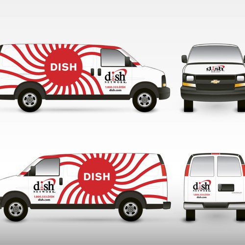 Diseño de V&S 002 ~ REDESIGN THE DISH NETWORK INSTALLATION FLEET de B Vox