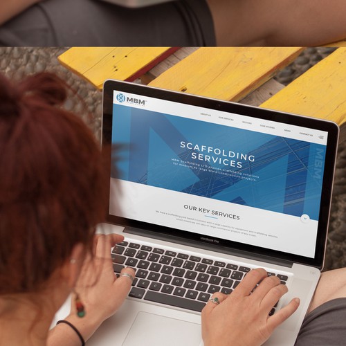 Smart, Clean, Professional - Scaffold Company Website Design by Antons Collective