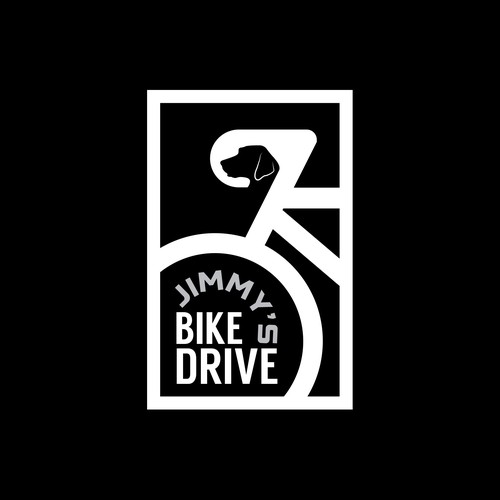 Logo for a bicycle fundraiser and somehow incorporating a black lab Design by ifux