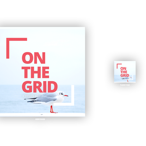 Create cover artwork for On the Grid, a podcast about design Ontwerp door SetupShop™