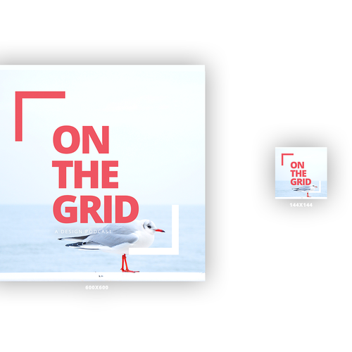 Create cover artwork for On the Grid, a podcast about design Design by SetupShop™