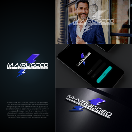 Mid-Atlantic Rugged Systems Logo and Brand Guide Design by Randy Yanuar