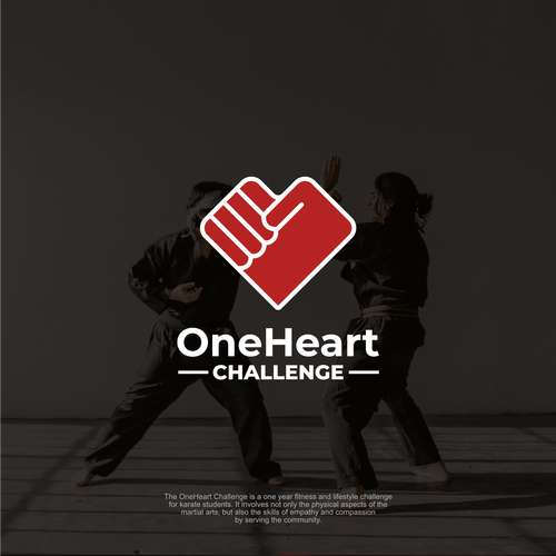 Heart/Fist Logo for a community service/fitness project Design by MJTB™