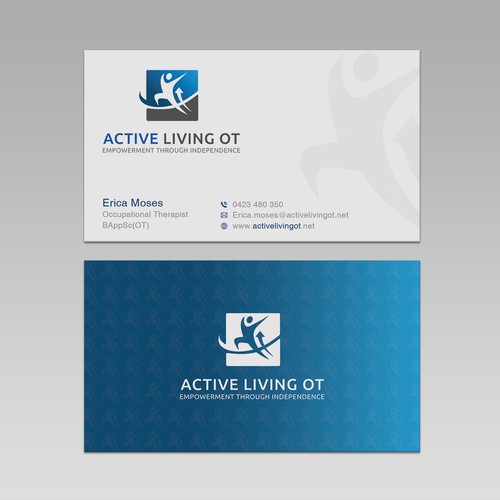 Business cards - occupational therapist Design by Upwork