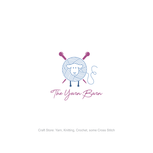 Design a logo for an amazing yarn shop! Design by retno.su